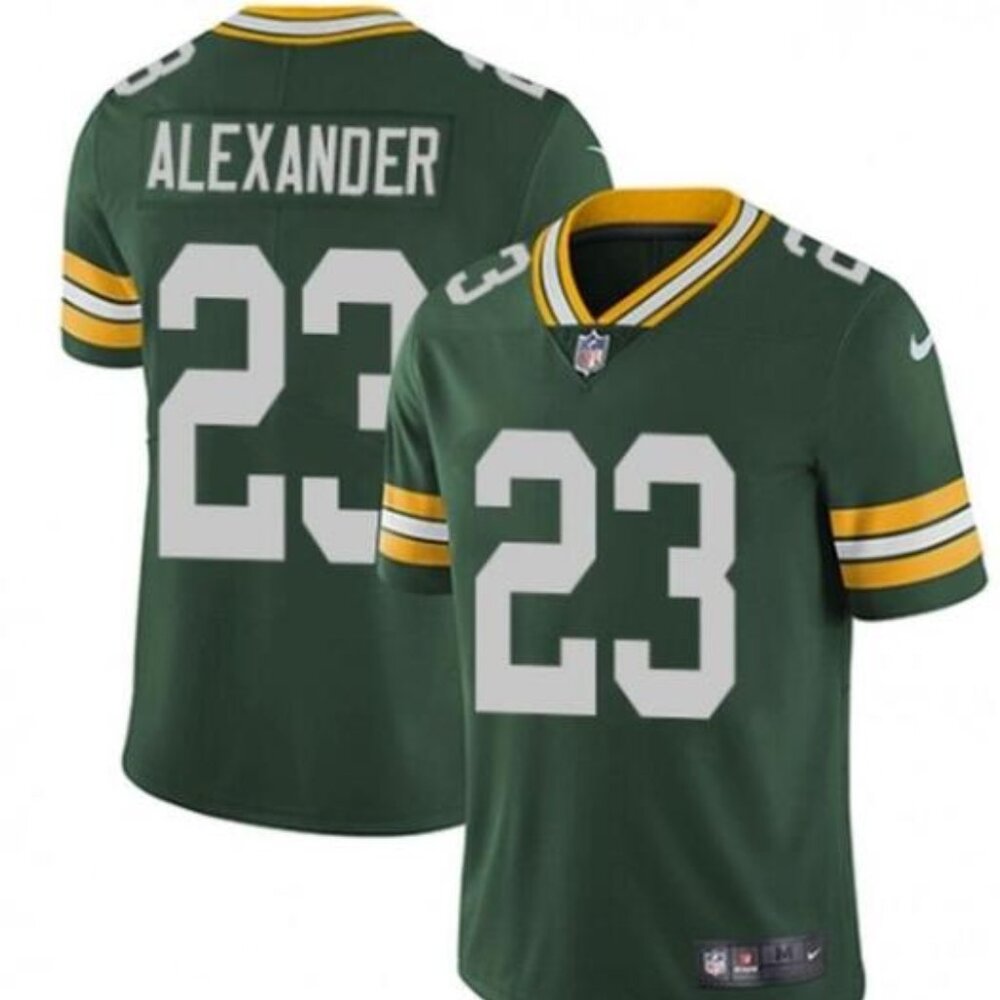 Green Bay Packers Jaire Alexander Green Jersey .